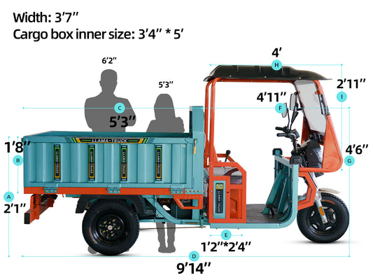 LLAMA Truck Blaze (Fully Assembled)