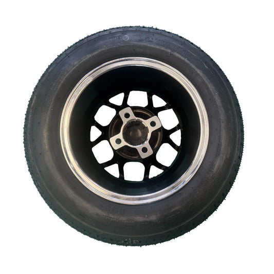12-inch Premium Alloy Wheel Rim in Black and Silver for Llama Truck Apex performance upgrade.