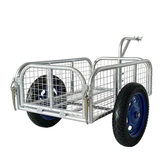 LLAMA Heavy-Duty Utility Trailer - Large Capacity All-Terrain Tow-Behind Cart with Suspension