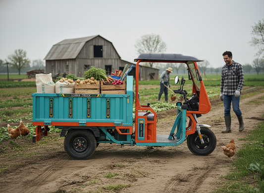 Ditch the Gas Tractor? Why the LLAMA Truck Blaze Electric Cargo Trike Survives Spring Farm Chaos