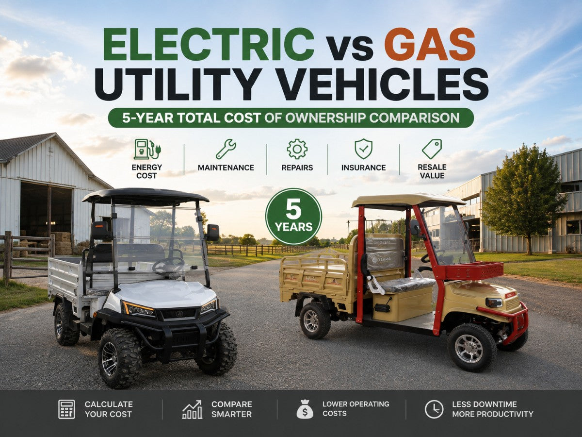 The Real 5-Year Cost: A Total Cost of Ownership Framework for Electric vs. Gas Utility Vehicles