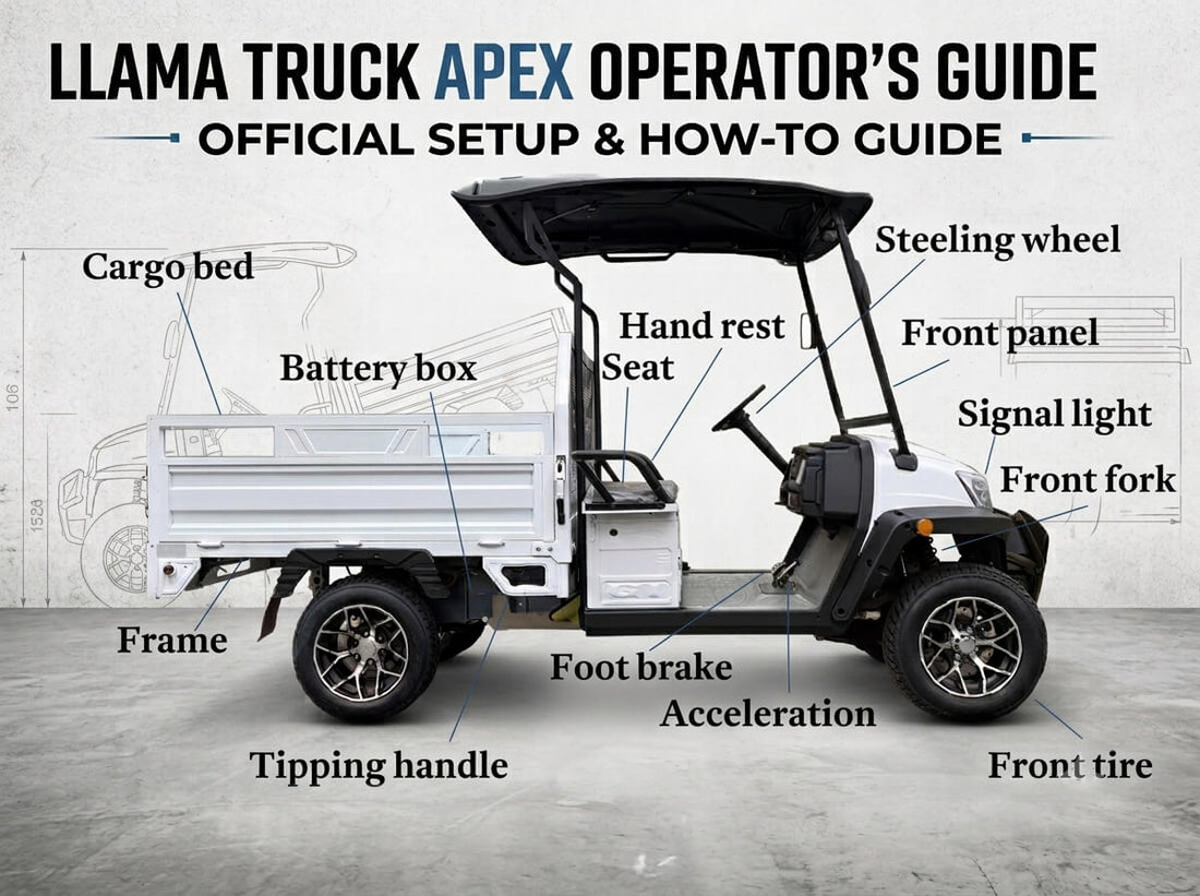 LLAMA Truck Apex Operator's Manual: Step-by-Step Setup & How-to Guide