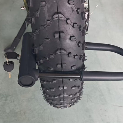 LLAMA TRUCK Heavy-Duty Portable Bike Lock Set