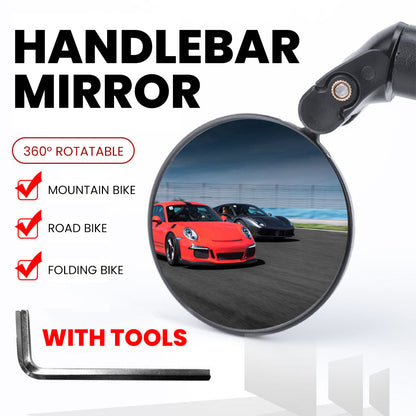 LLAMA TRUCK Foldable Convex Rearview Mirror