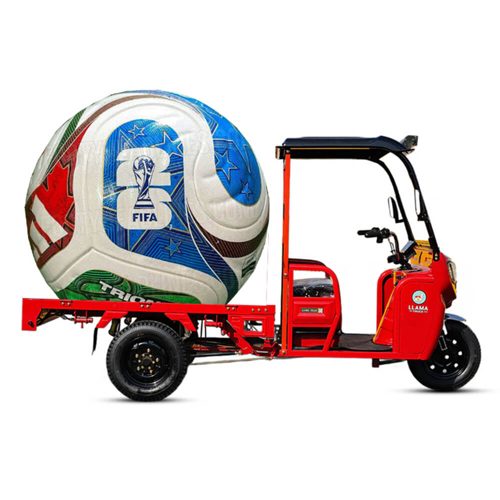 Charity Auction: LLAMA Truck Vector + Limited Edition Soccer Ball Cargo Pod
