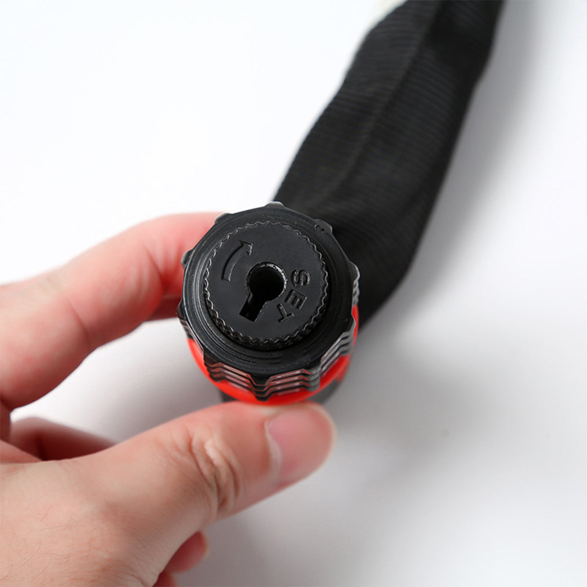LLAMA TRUCK Modern Minimalist Bike Chain Lock with Combination Code