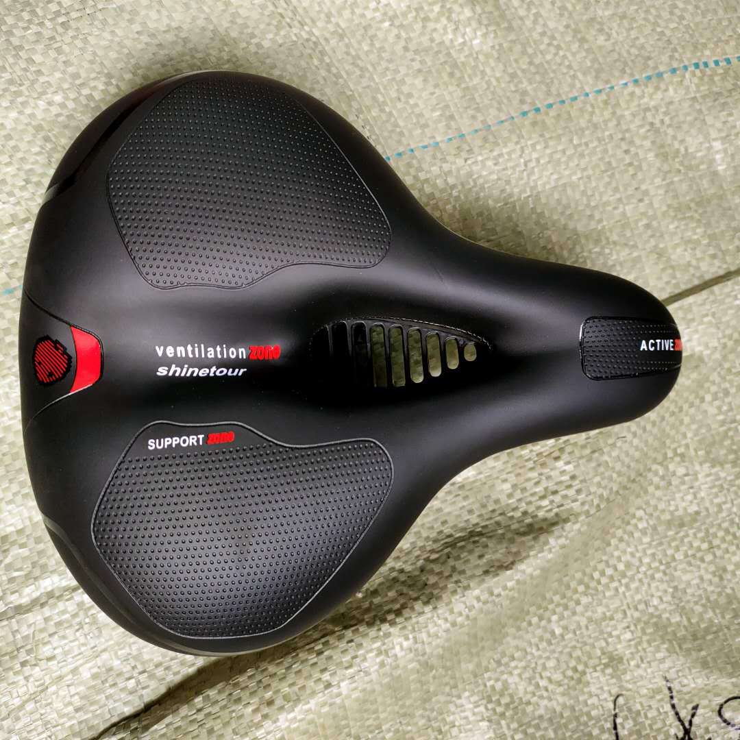 LLAMA TRUCK Reflective Shock Absorbing Hollow Big Butt eBike Saddle Seat