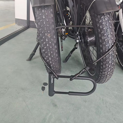 LLAMA TRUCK Heavy-Duty Portable Bike Lock Set