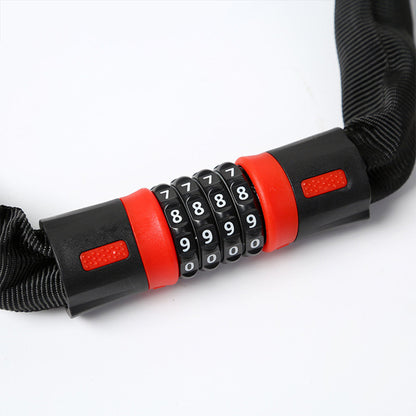 LLAMA TRUCK Modern Minimalist Bike Chain Lock with Combination Code