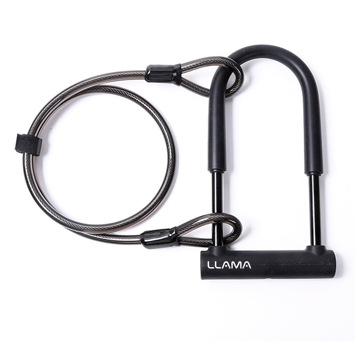 LLAMA TRUCK Heavy-Duty Portable Bike Lock Set