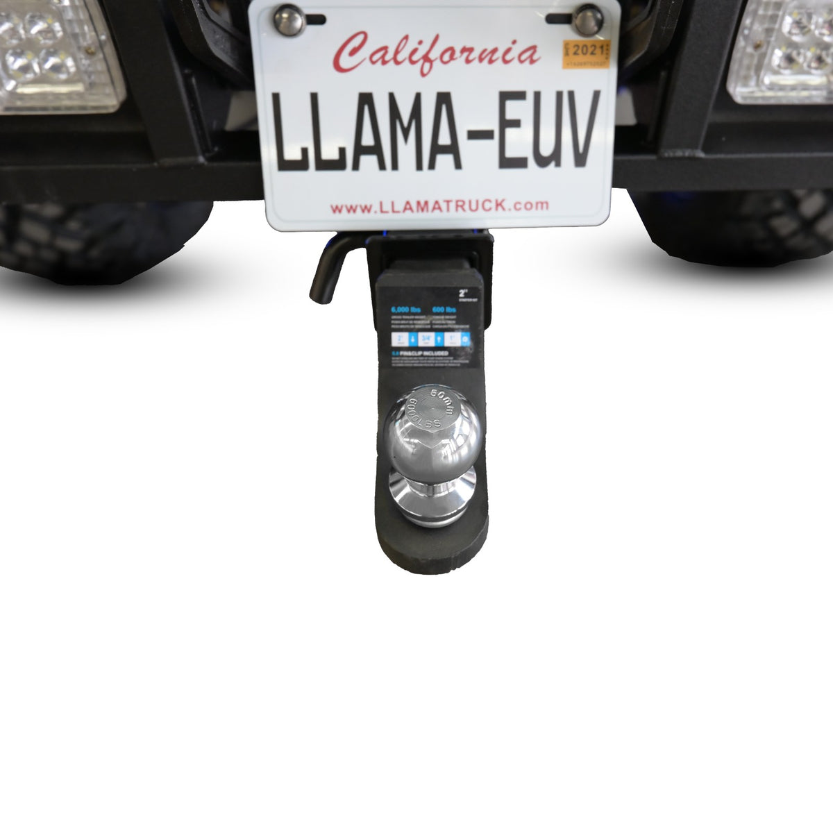 Llama Truck Heavy-Duty 2-Piece Trailer Hitch & Receiver System