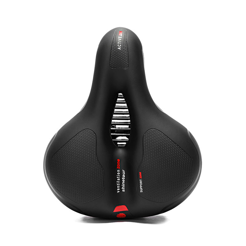 LLAMA TRUCK Reflective Shock Absorbing Hollow Big Butt eBike Saddle Seat