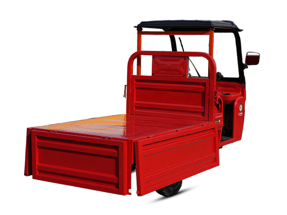 LLAMA Vector 2000W Electric Trike: Open Chassis, 2000lbs