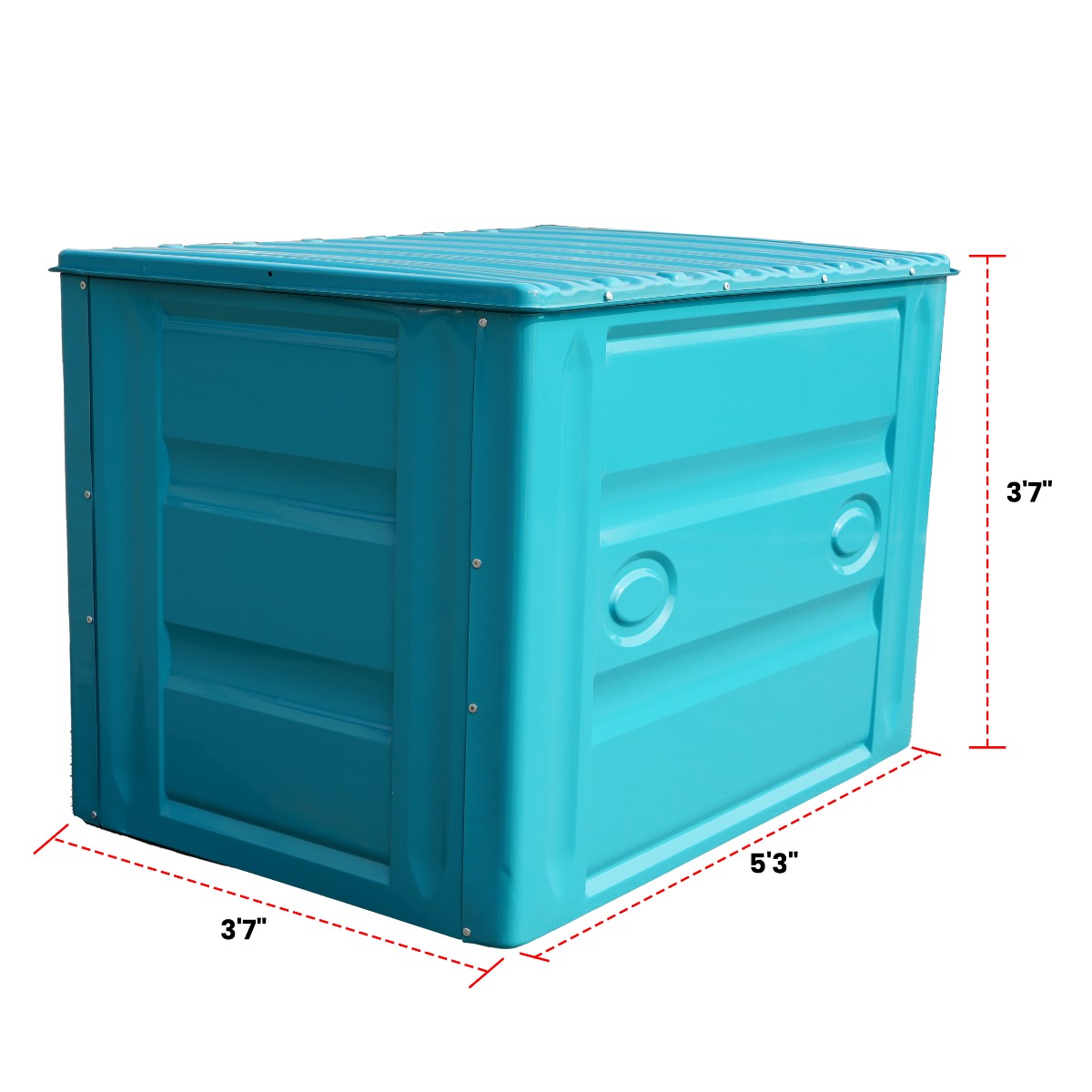 LLAMA Truck Custom Cargo Box – Enclosed Utility Bed