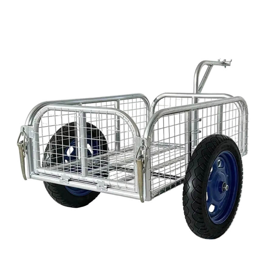 LLAMA Heavy-Duty Utility Trailer - Large Capacity All-Terrain Tow-Behind Cart with Suspension
