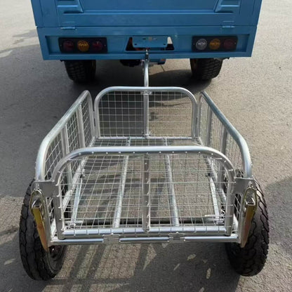 LLAMA Heavy-Duty Utility Trailer - Large Capacity All-Terrain Tow-Behind Cart with Suspension