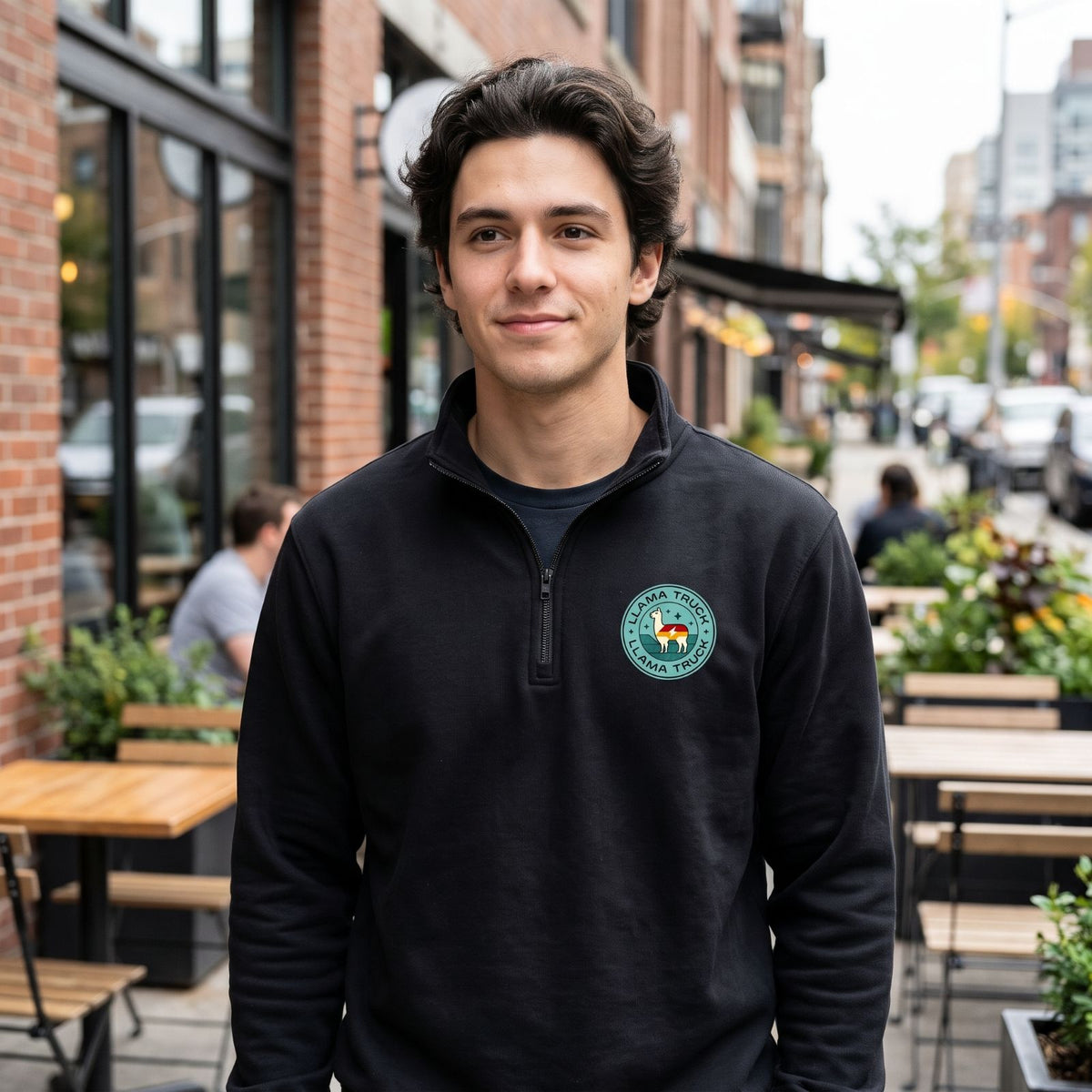 LLAMA Merch Utility Quarter-Zip Sweatshirt