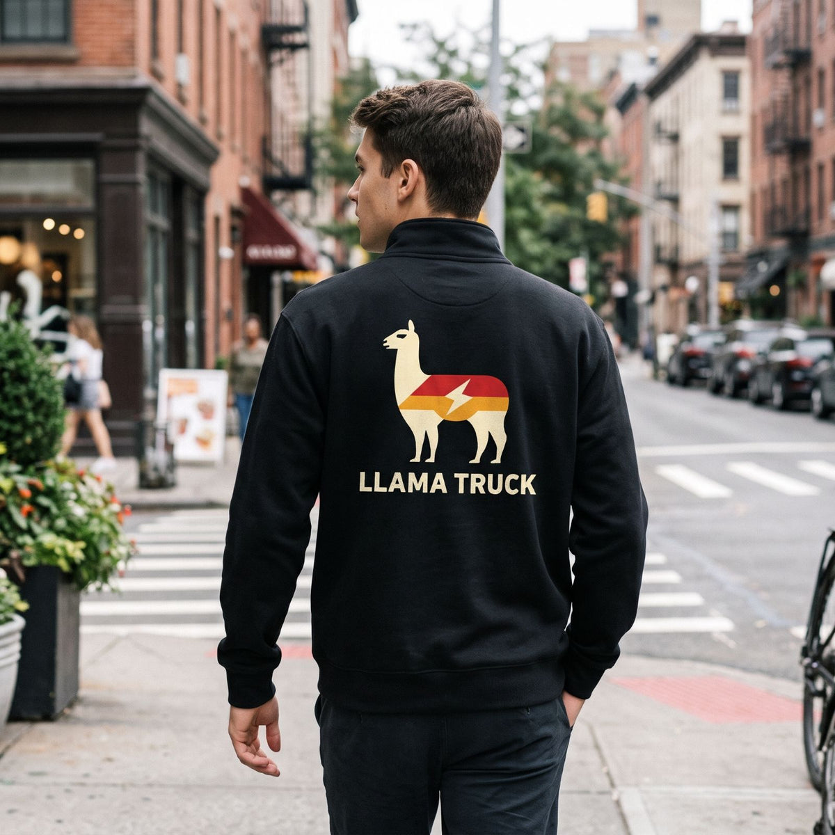 LLAMA Merch Utility Quarter-Zip Sweatshirt