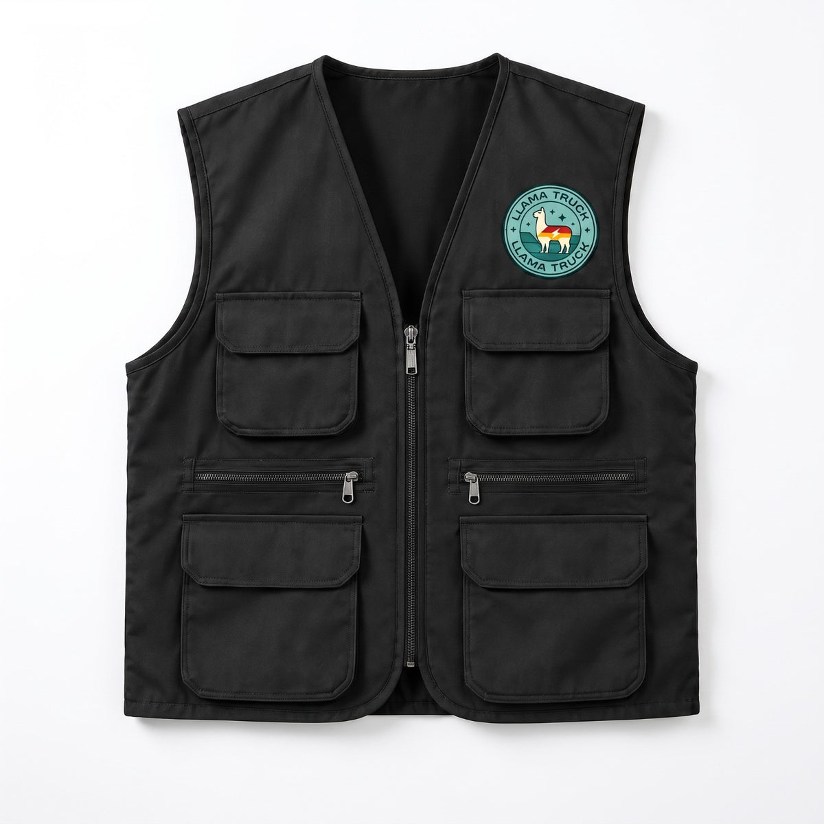 LLAMA Merch Multi-Pocket Utility Vest