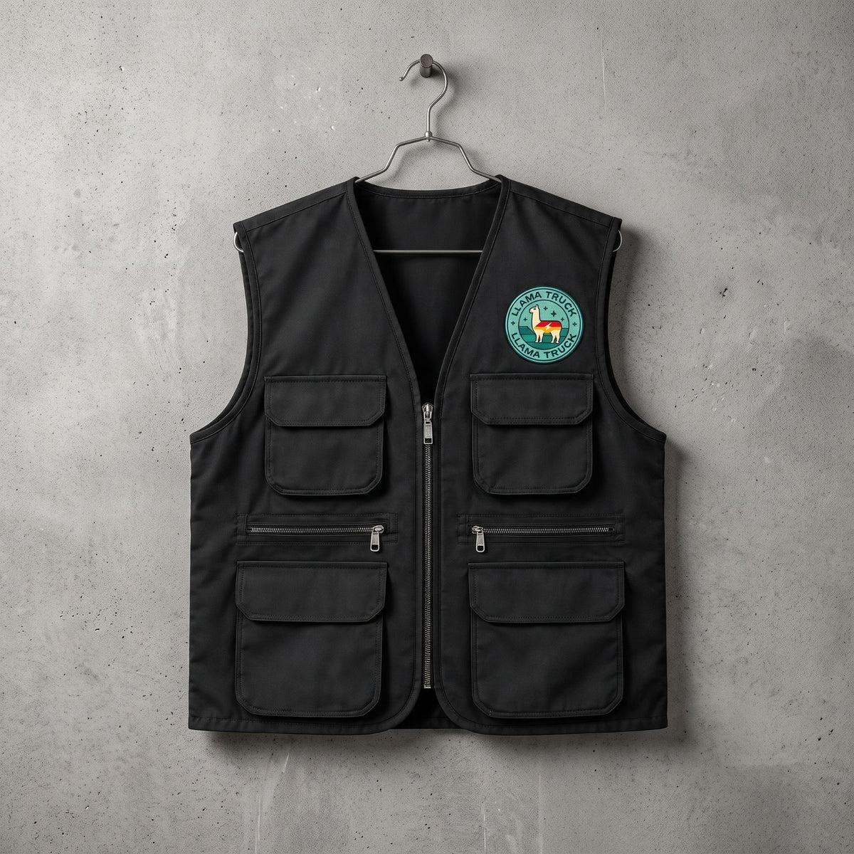 LLAMA Merch Multi-Pocket Utility Vest
