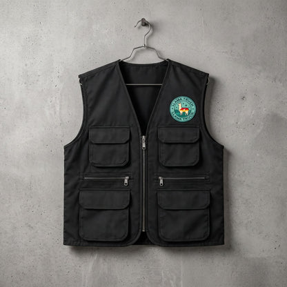LLAMA Merch Multi-Pocket Utility Vest