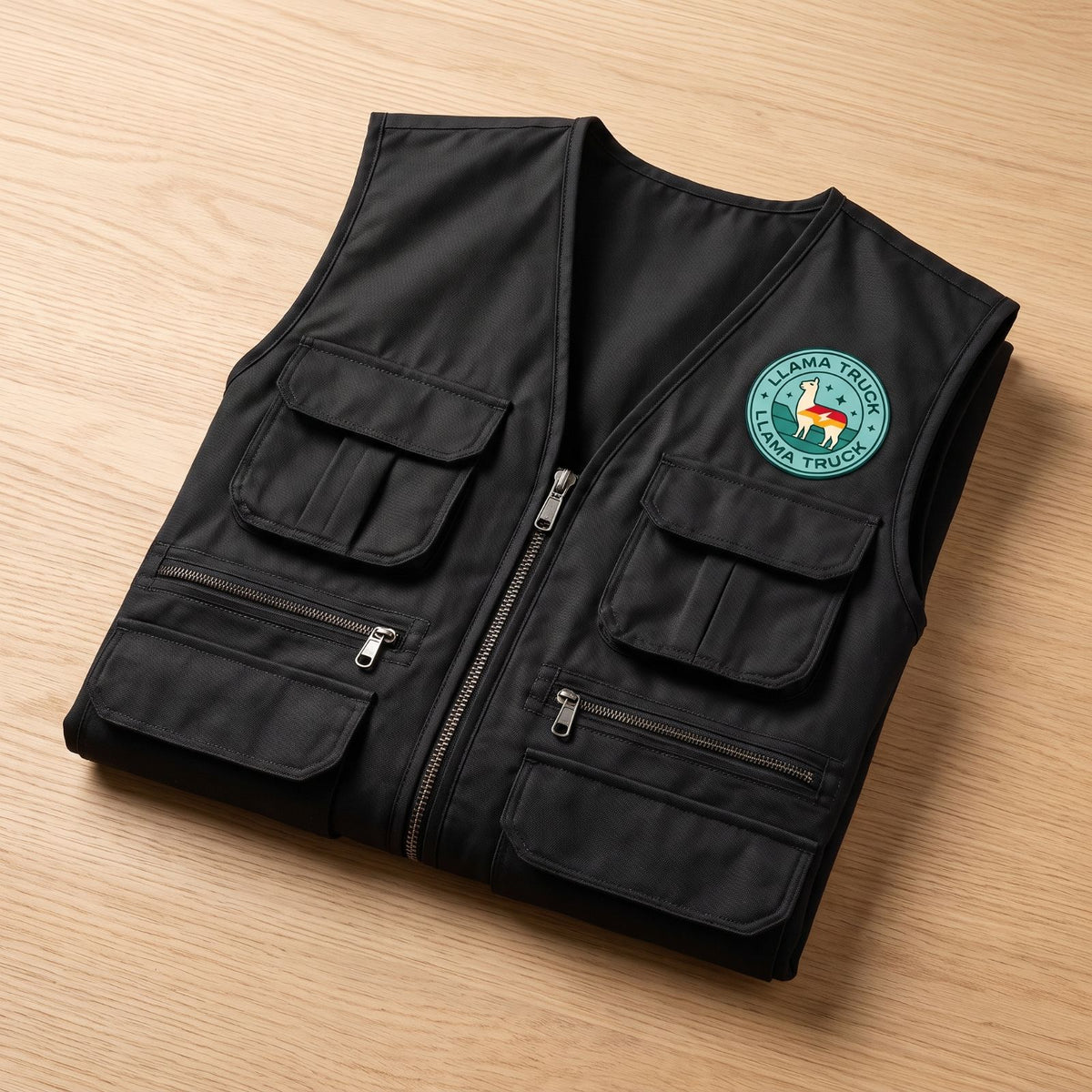LLAMA Merch Multi-Pocket Utility Vest